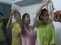 Using their traditional attire, naughty Bangladeshi nymphos perform on camera.